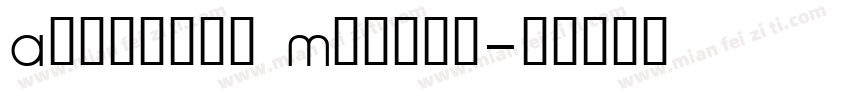 Arequipa Medium字体转换